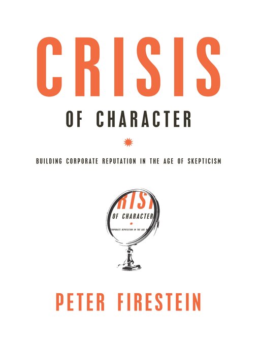 Title details for Crisis of Character by Peter Firestein - Available